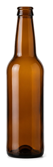 Skleněné lahve na pivo