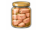 Zavařovací sklenice na maso