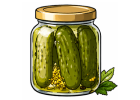 Zavařovací sklenice na okurky